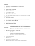 journalism test notes