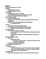 Week 9-10 Notes