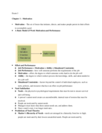 Exam 3 Review