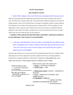 PHI 197: Exam 1 Review 