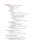 PSY101 Exam 3 Study Guide 