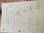 NOTES FROM LAST WEEK