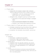 Chapter 17 & 18 Notes