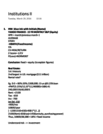 Financial Institutions Week II NOTES