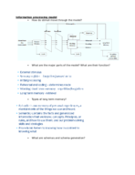 Human Computer Interaction 463, Midterm review partial