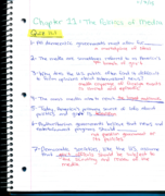 Chapter 11: The Politics of Media