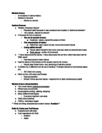 Dance Appreciation Notes- week before exam