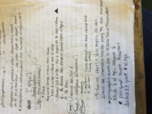 Notes from 11/9-11/13
