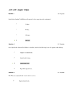 ACC 240 Chapter 1 Quiz