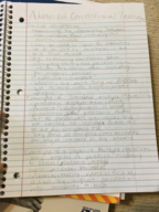 Week Twelve Notes