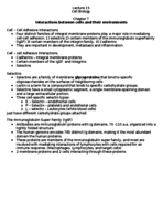 Lecture 15 Cell Biology 