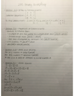 Math 235, Study Guide 2