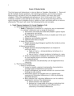 exam 3 study guide