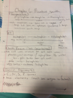 BIOS 111 Week of 3/28 - 4/1, Ch 6, 7, 20