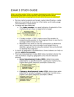Exam 3 Study Guide