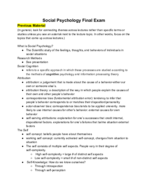 Final Exam Study Guide Fall 15