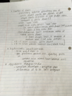 Astronomy Test 3 Study Guide