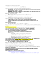 Final Exam Study Guide
