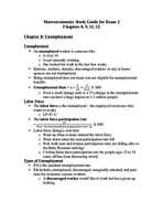 ECN 202 Exam 2 Study Guide