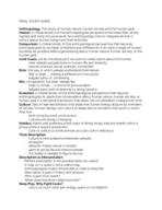 final study guide