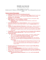 Microbiology Exam 3 Study Guide