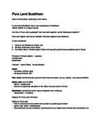 Buddhism notes week 10