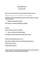 Reading Media Critically 3300.002