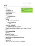MC 101 Semester Notes