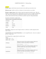 Computer Science 111