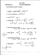 Math 182 section 5.5 lecture note