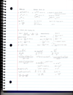 Math 220, Sample Exam 2b Solutions 