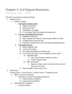 lecture note from Chapters 1, 3, and 9